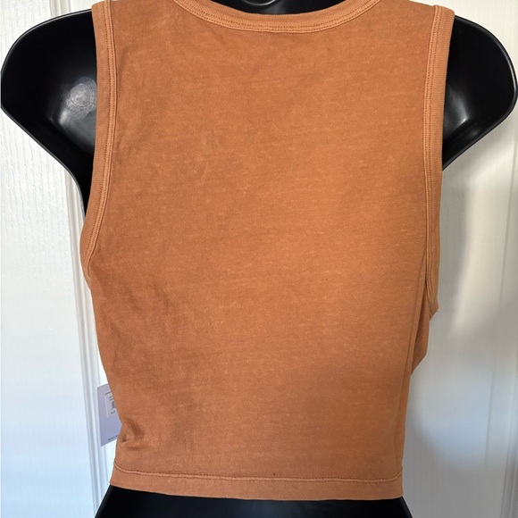 O'Neill Women's Tan Floral Tank Top - Picture 2 of 4